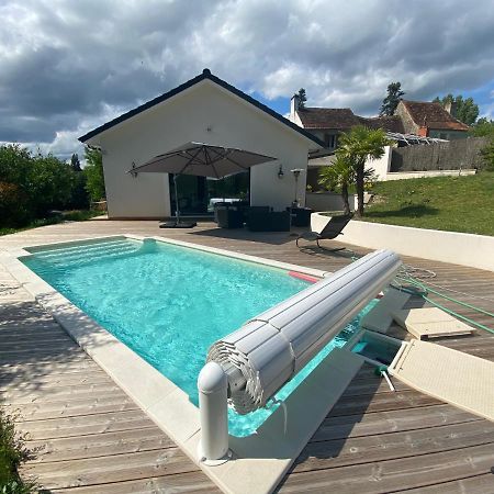 Maison de vacance contemporaine, plein Périgord pourpre Sainte-Foy-de-Longas Exterior foto