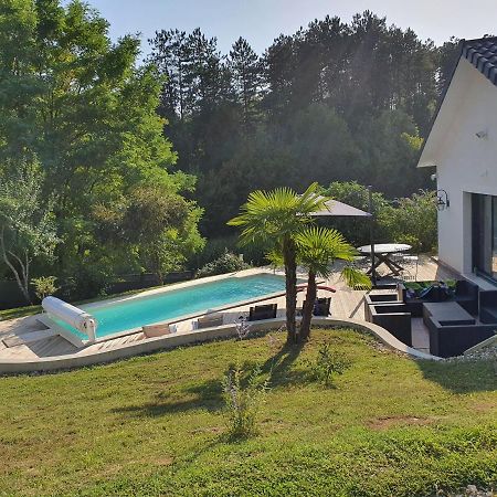 Maison de vacance contemporaine, plein Périgord pourpre Sainte-Foy-de-Longas Exterior foto