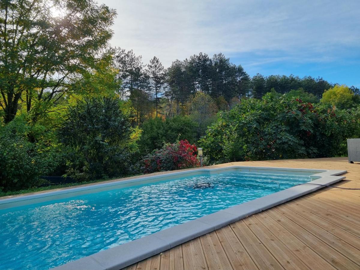 Maison de vacance contemporaine, plein Périgord pourpre Sainte-Foy-de-Longas Exterior foto
